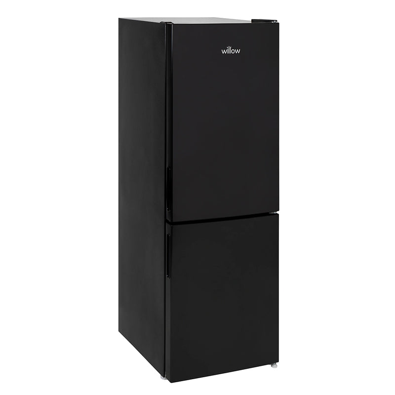 Willow WFF157B 157L Freestanding 70/30 Fridge Freezer Low Frost - Black