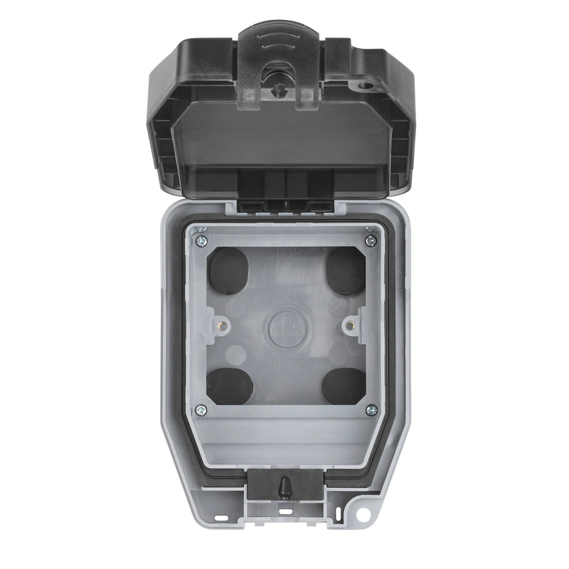 Saxby WP1E Weatherproof 1G Empty Enclosure