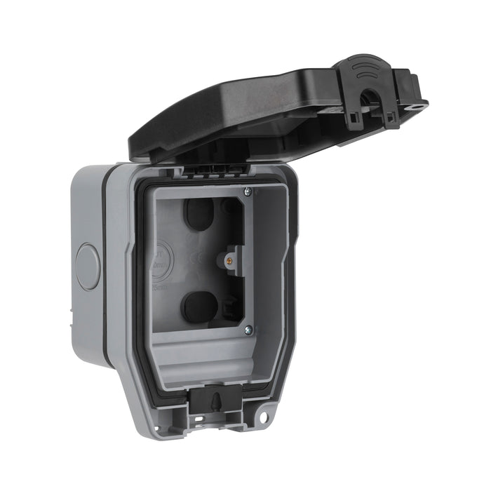 Saxby WP1E Weatherproof 1G Empty Enclosure