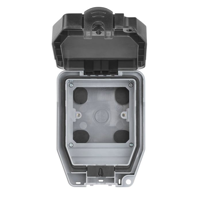 Saxby WP1E Weatherproof 1G Empty Enclosure
