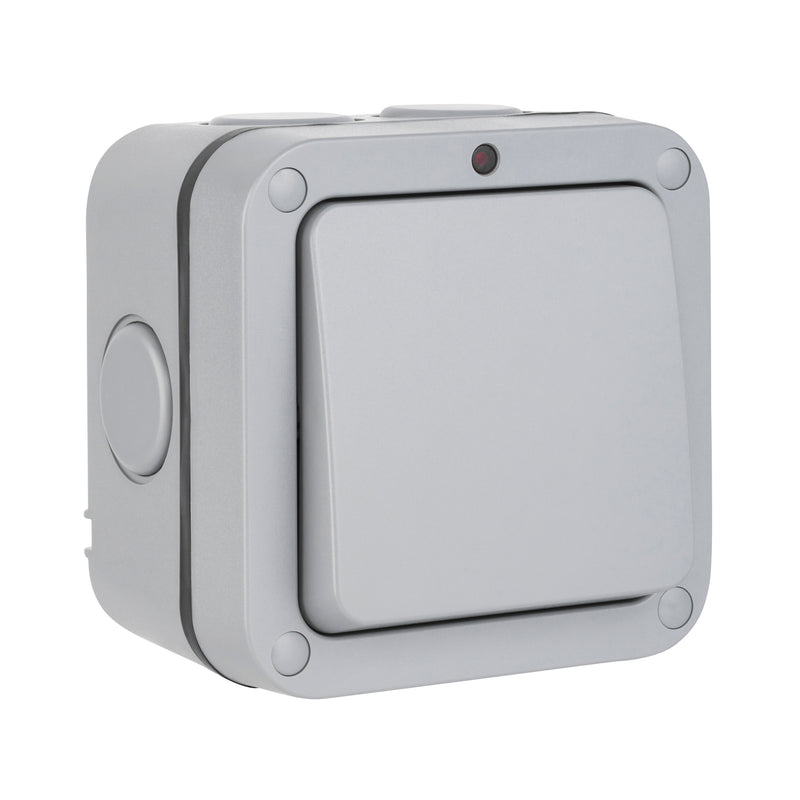 Saxby WP201 Weatherproof 20A 1G 2-way Switch with Indicator