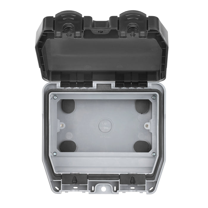 Saxby WP2E Weatherproof 2G Empty Enclosure