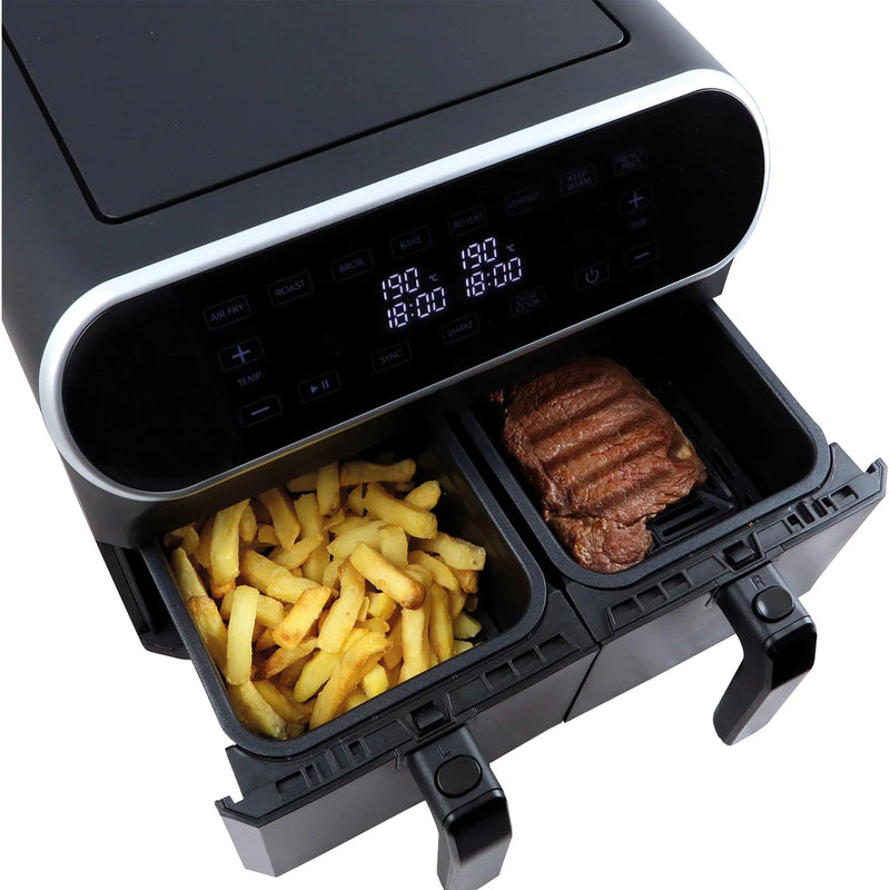 Statesman SKAF08017BK Digital Dual Zone Air Fryer - Bonus Superstore