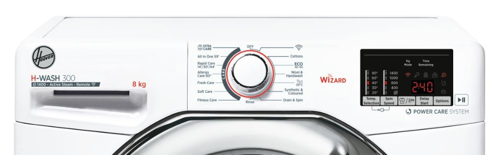 Hoover H3WS485DACE 8KG Washing Machine - White