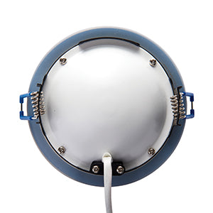 Saxby 69881 ORBITALPLUS SATIN NICKEL IP65 9W WARM WHITE Saxby lighting