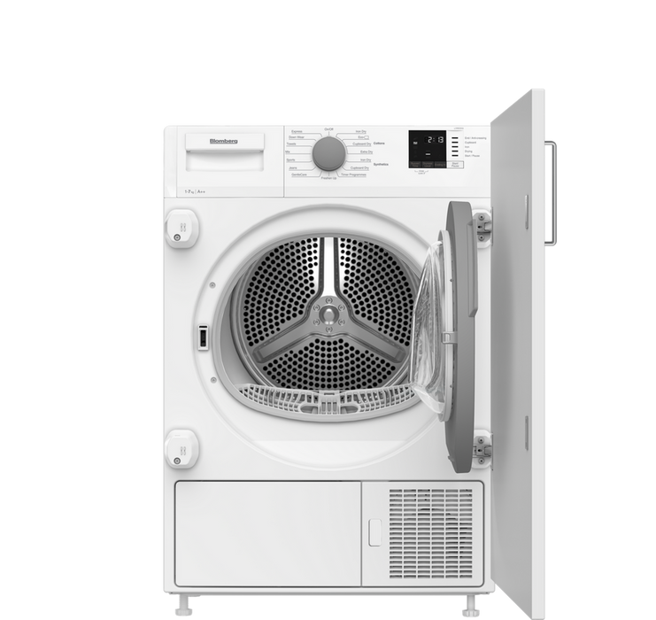 Blomberg LTIP07310 7kg Integrated Heat Pump Tumble Dryer - White