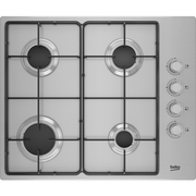 Beko CIHYG21SX 61cm Gas Hob - Stainless Steel - Bonus Superstore
