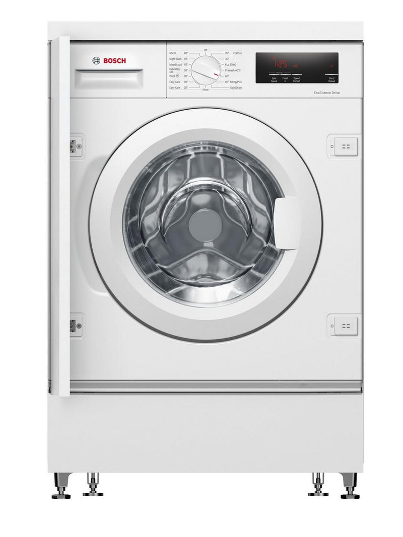 Bosch WIW28302GB 8kg 1400 Spin Integrated Washing Machine - White - Bonus Superstore