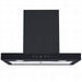 Domapp 70cm Black T Shaped Extractor Hood - DOMCH70BOXBLK - Bonus Superstore