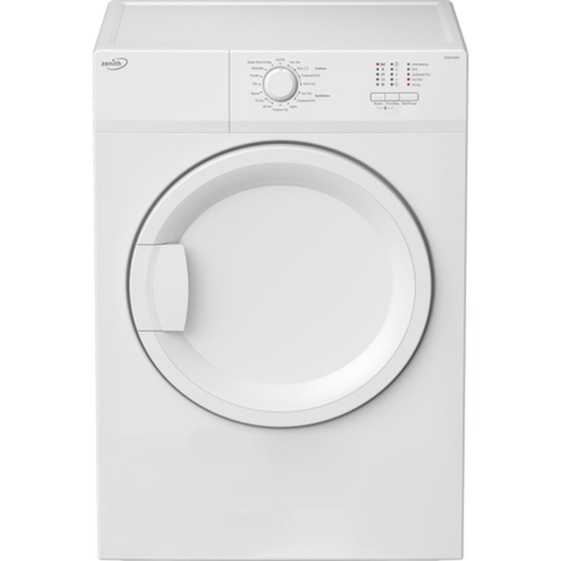 Zenith ZDVS700W 7kg Vented Tumble Dryer - White - Bonus Superstore